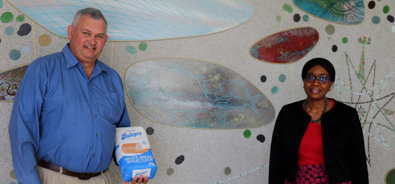 Namib Mills Donates Bread Flour