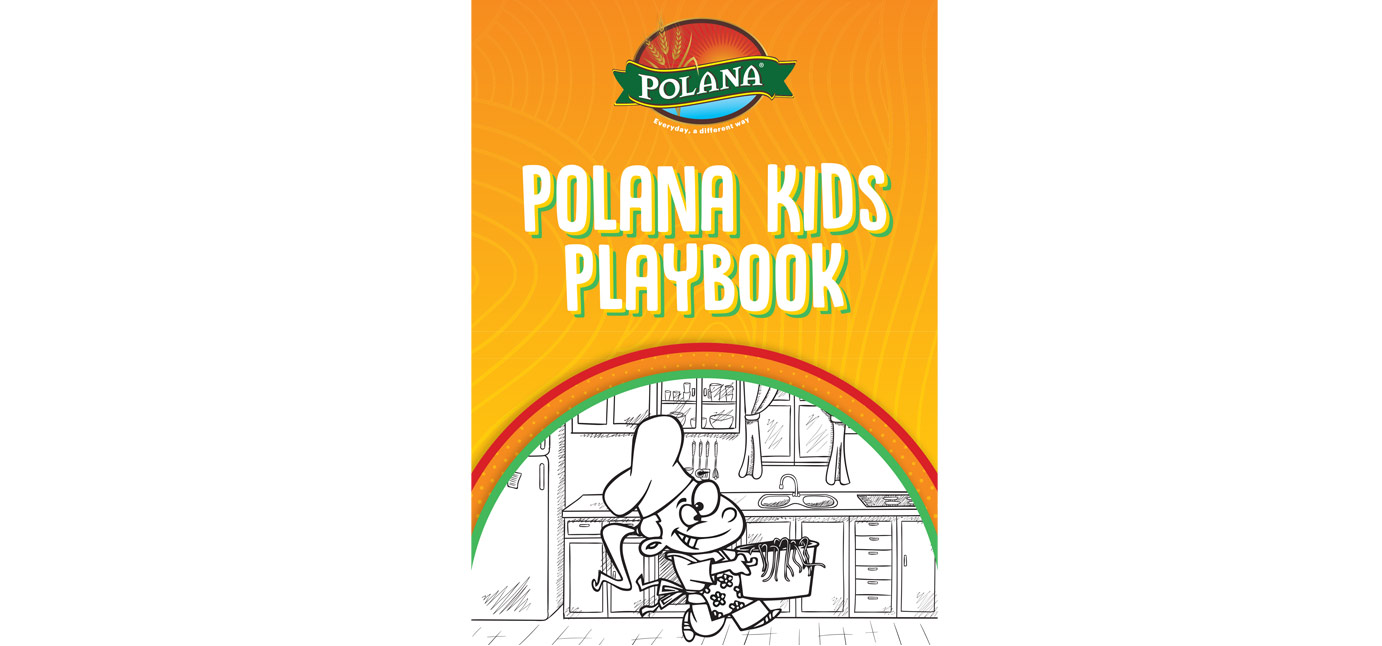 Pasta Polana Colouring in Book
