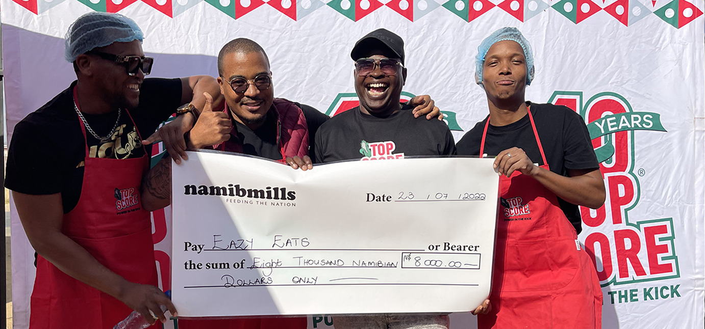 Top Score Namibia held its Celebrity Cook-Off Braai Day this past Saturday