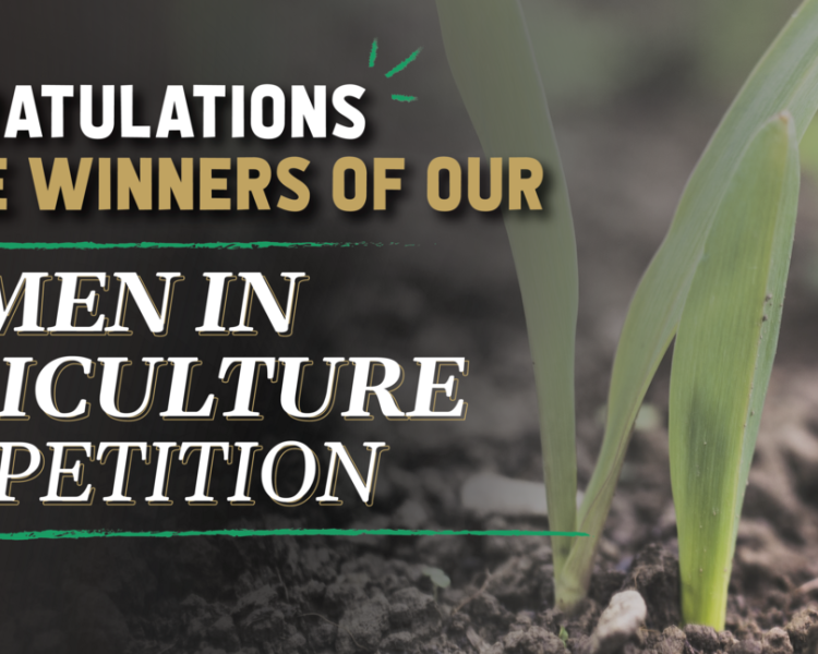 Congratulations to the winners of the Women In Agriculture Competition