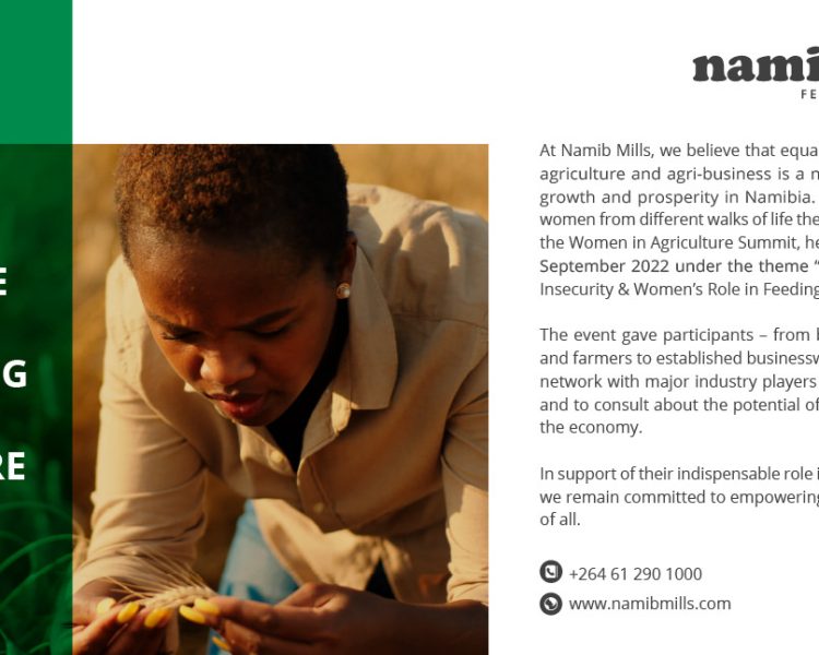 Feeding the nation by empowering women in agriculture.