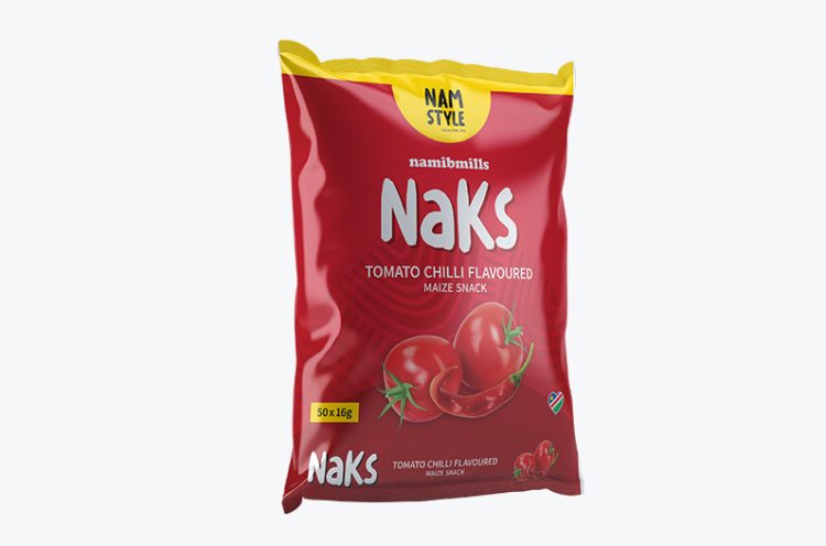 NamStyle Naks Maize Snack Tomato Flavour