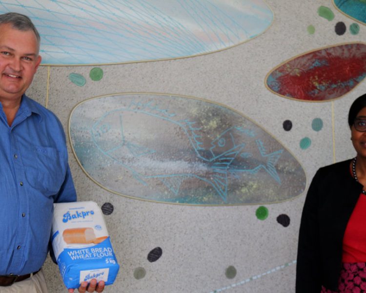 Namib Mills Donates Bread Flour