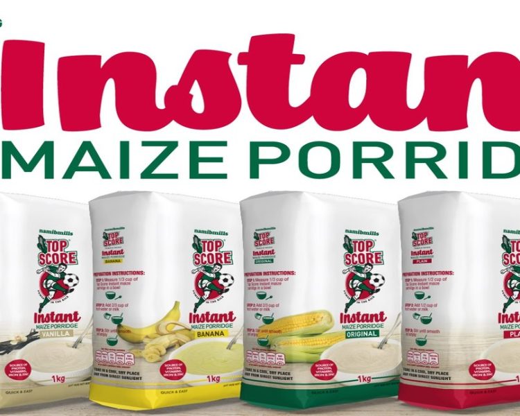 Namib Mills Launches New Instant Top Score Maize Porrdige